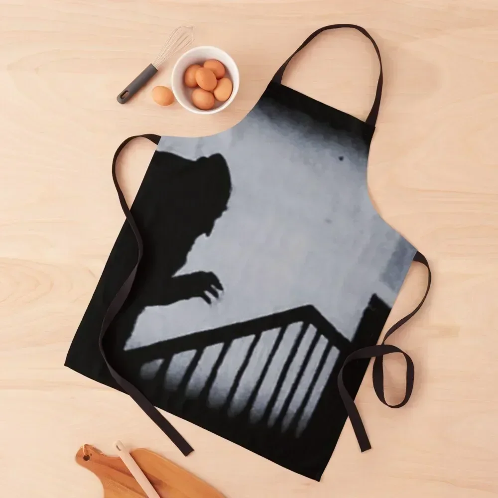 

Nosferatu Classic Horror Movie Apron Professional Barber Womens Dresses Goods For Home And Kitchen esthetician Apron