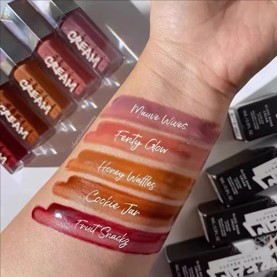 FENTY BEAUTY Balsam do ust Szminka Długotrwały Brokat Nawilżający Powiększający Usta Odżywczy Makijaż Pielęgnacja Ust Błyszczyk Kosmetyki Prezent