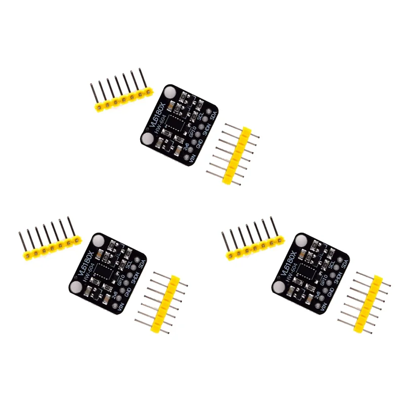 

FEDI-3X VL6180X Range Finder Optical Ranging Sensor Module For Arduino I2C Interface 3.3V 5V IR Emitter Ambient Light TOF
