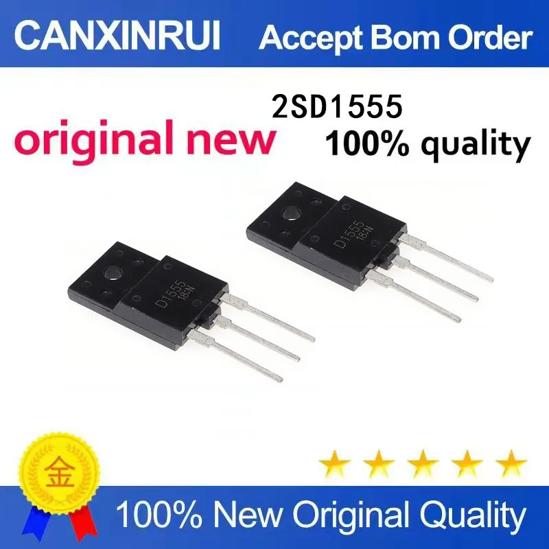 (5-100 Pieces) Brand new stock 2SD1555 D1555 line tube color TV line output transistor