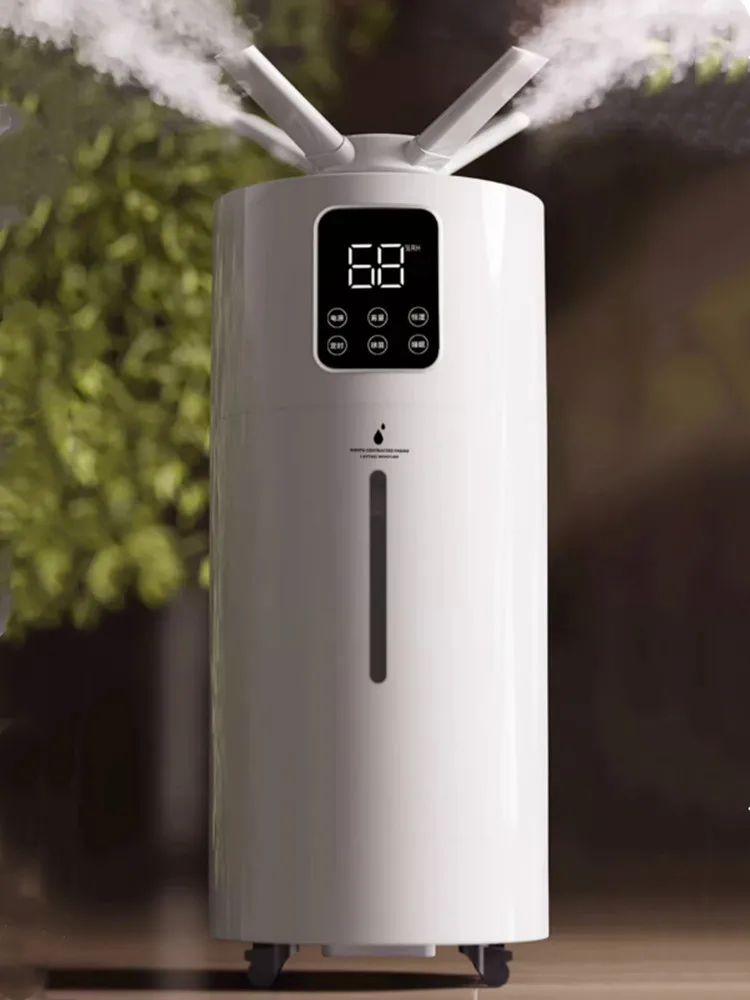 Humidificador de suelo silencioso para el hogar, pulverizador de aire de gran capacidad, esterilización comercial, industria a gran escala para el hogar, 25L