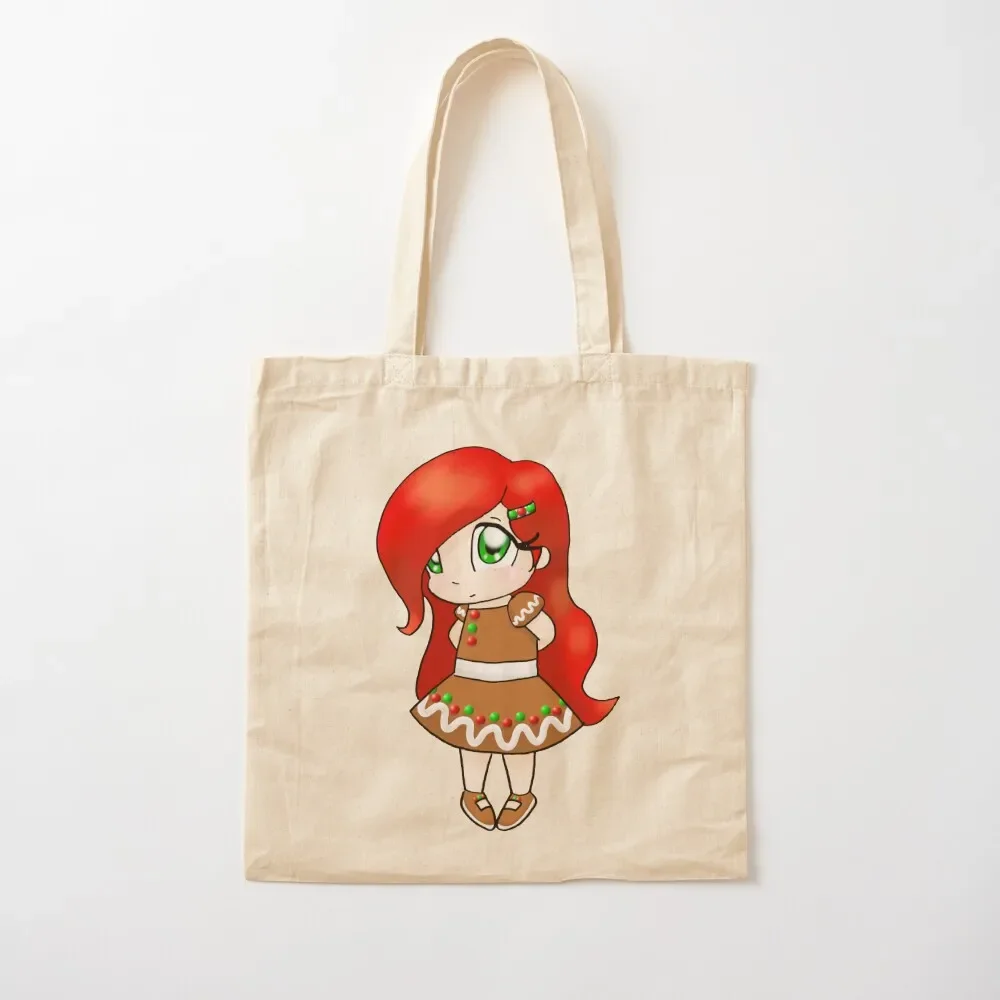 

Cute Gingerbread Girl Tote Bag bags luxury women Women's shopping bag free delivery bags Tote Bag