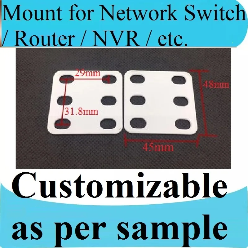 Suitable for Ruijie RG-S2928G-EV3 switch, video recorder, router, ear-hanging bracket, L-shaped ear, Customizable, Only 1pcs