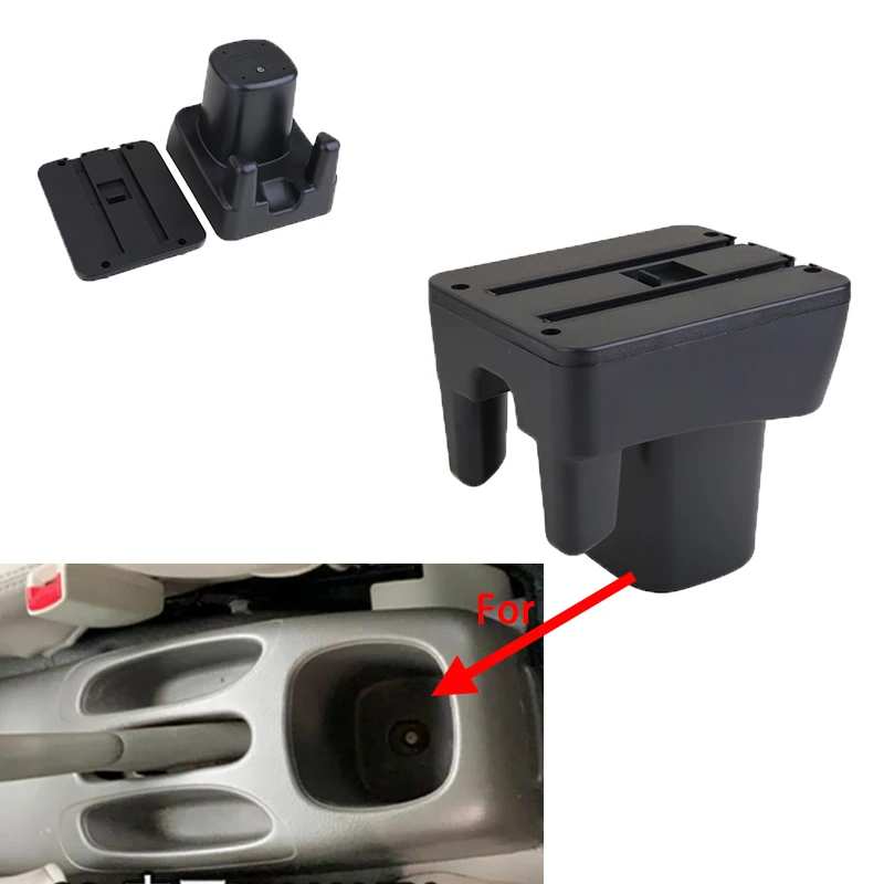 Car armrest For Toyota Avanza Center console storage box with cup holder 2009 2010 2011 2012 2013 2014 2015 Car accessories