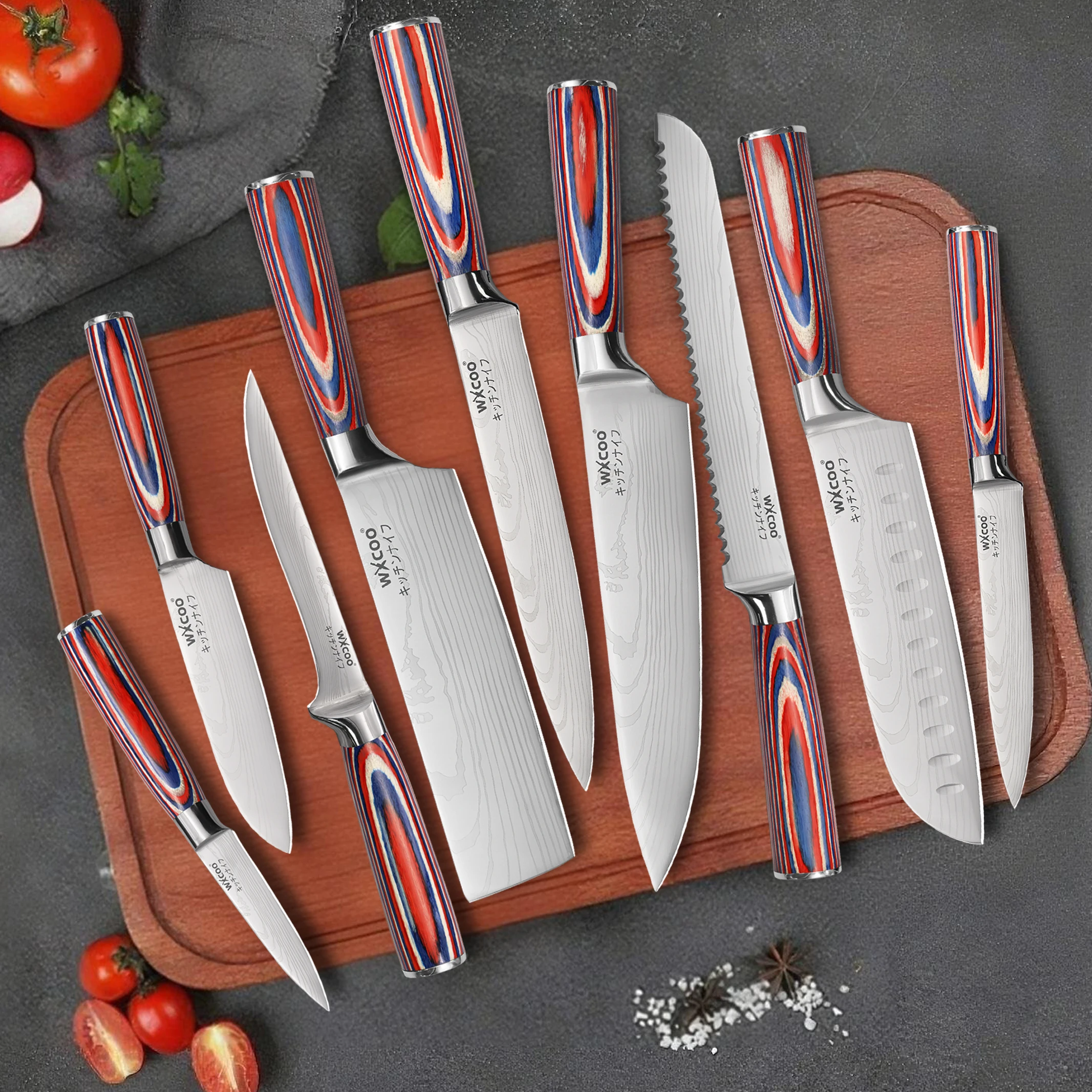 The Ultimate Santoku Knife Set