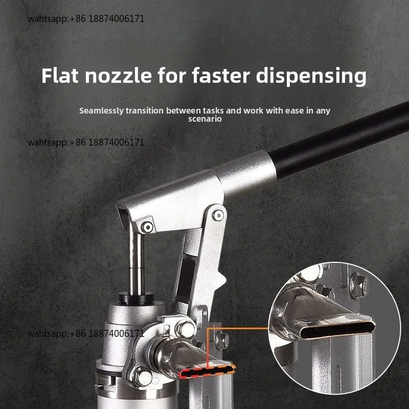 Manual feeding pump Feeding pump Paste liquid Stainless steel suction device Indoor and outdoor general manufacturer