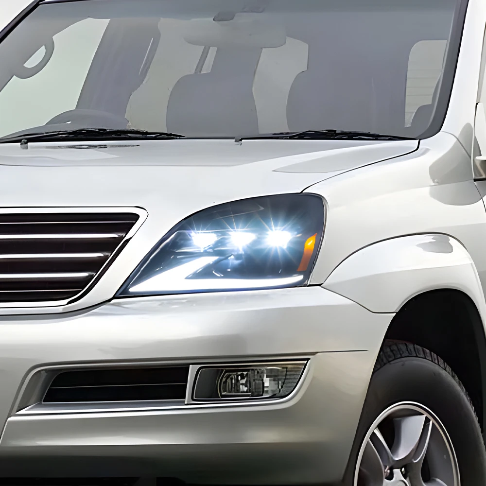 ATV&UTVLED Car Front Lamps Assembly for Lexus GX470 2003-2009 Upgrade High Quality Auto Plug and Play Headlights Tools Accessori