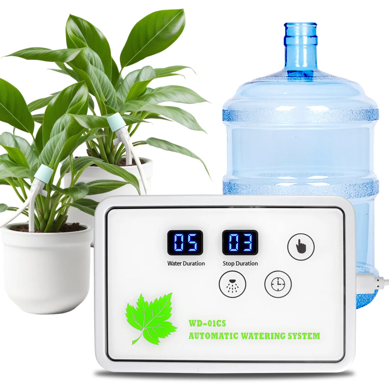 

adjustable drip arrow mobile phone control flower watering device Automatic timing watering Balcony potted growing irrigation