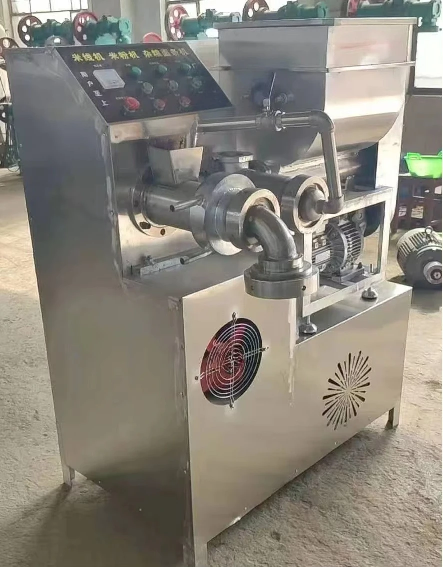 Automatic Dry Pulp Rice Noodle Machine Extruder Noodle Making Machine for Sale