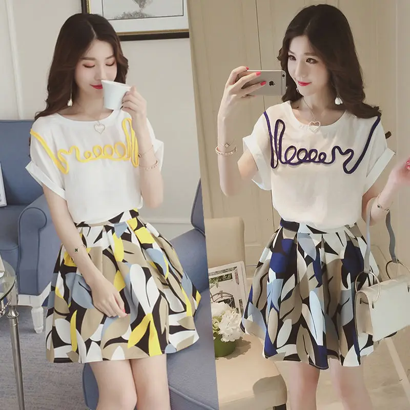 

Slimming Half-Skirt Set Summer 2026 Women's Fashion Hidden Belly Flattering Two-Piece Dress plus Size Conceal Meat Cover Tummy