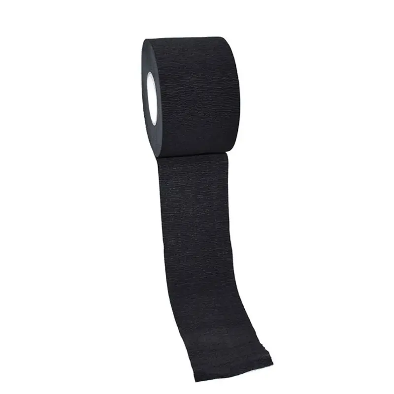 652F Disposable Barber Paper Neck Strips,Hairdressing Stretchy Wrap & Neck Paper Tissue Roll for Salon Haircut Styling