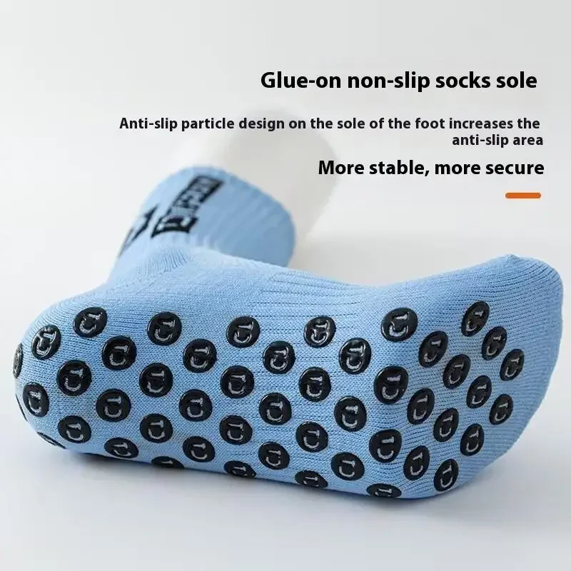 

1/3Pcs Men Women Soccer Socks Breathable Sports Silicone Anti Slip Grip Football Socks Sports Socks