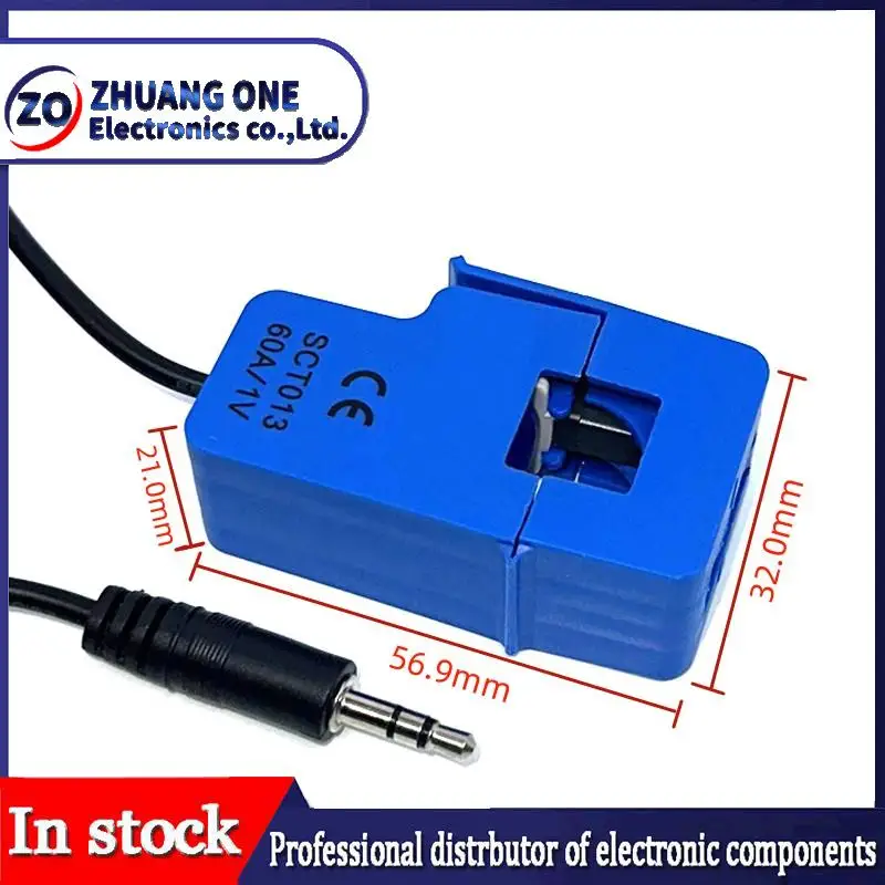 SCT-013-000 10A 20A 30A 50A 60A 100A trasformatore di corrente a nucleo diviso Non invasivo sensore di corrente ca