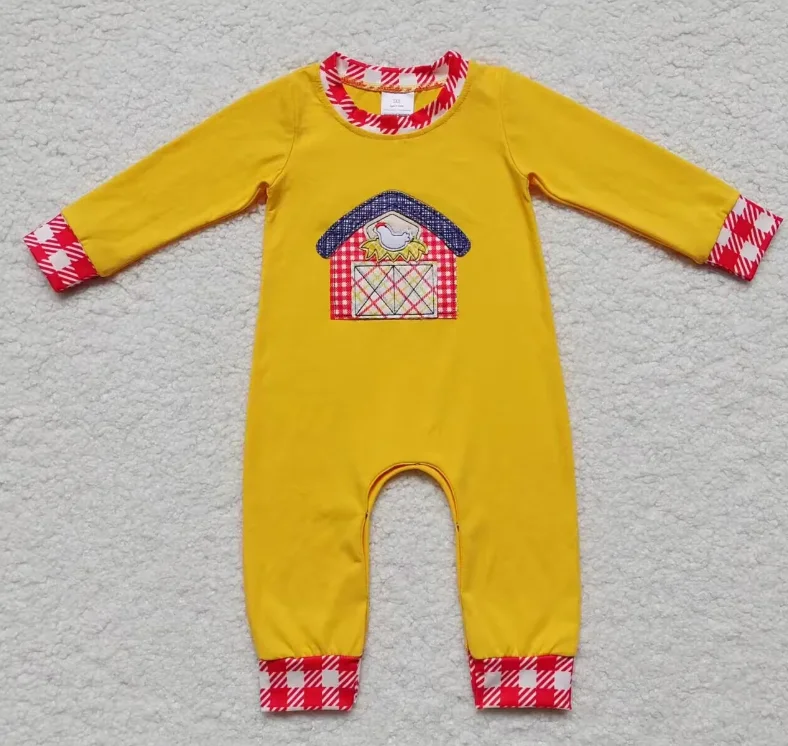 

Boy Cute Baby Girl Farm Embroidery Outfit, Sibling Fall Matching Clothes Set, Family Autumn Outfits Sale, Hot Kids