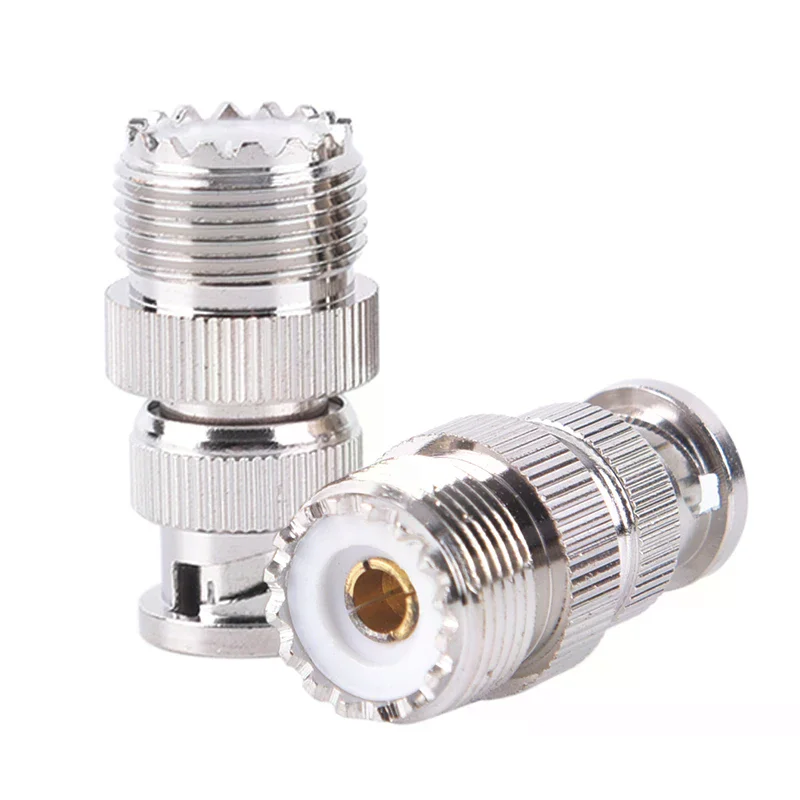 259 SO239 Adapter Connector Bnc Male Plug to Uhf pl Jack rf Female Coaxial Cable High Quality