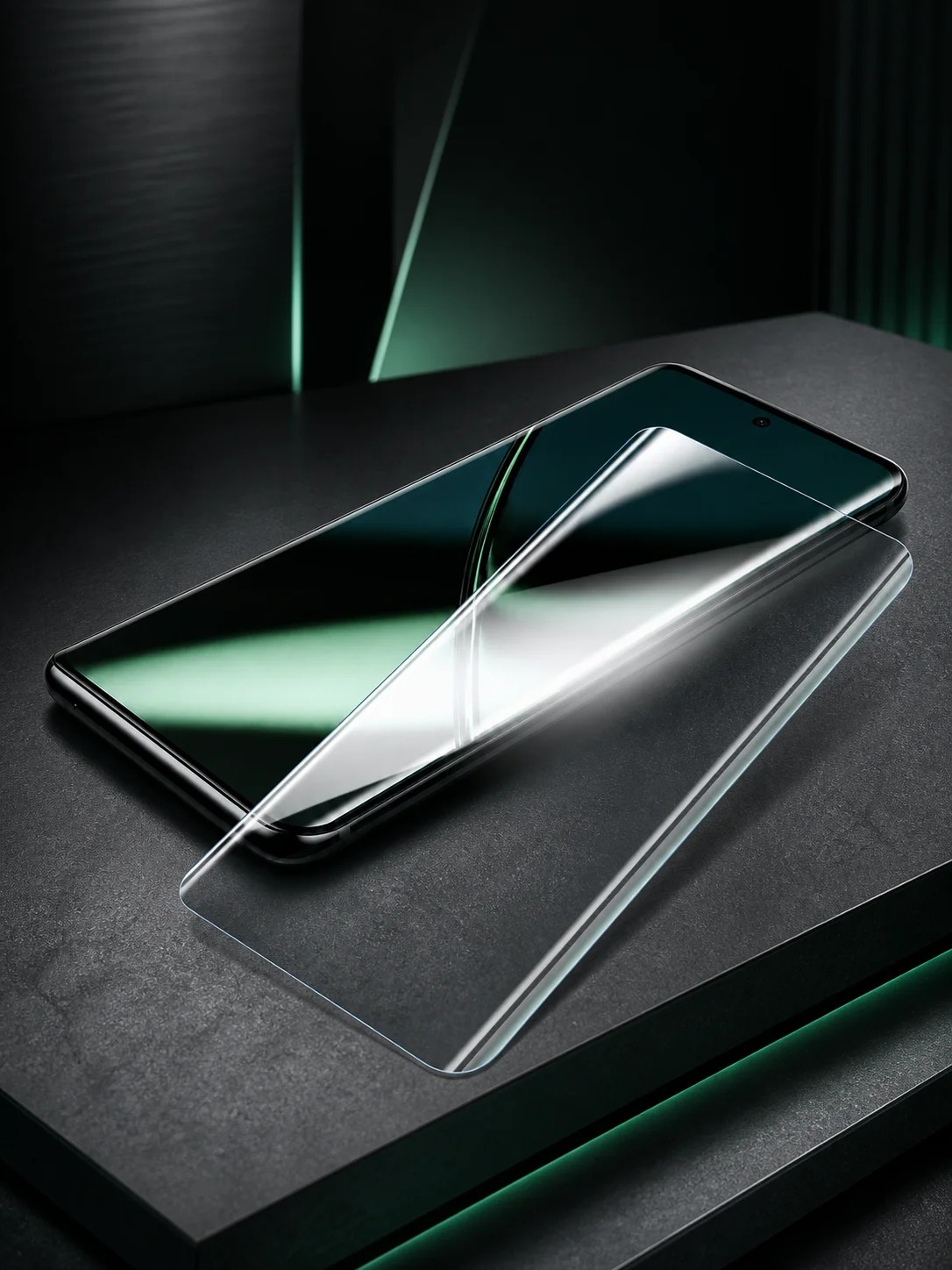 Szkło hartowane SKIG UV do OnePlus 13 12 11 R 10 9 8 7 7T Ace2 Pro Pełna osłona utwardzana klejem do ochraniacza ekranu OnePlus1 — zdjęcie produktu 7
