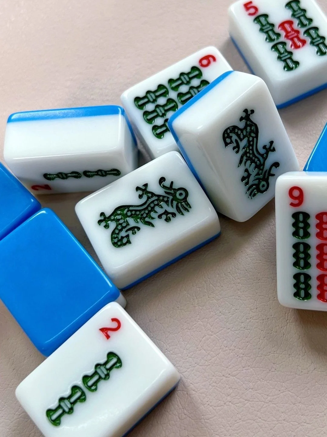 ما جونغ أمريكي، جونغ غربي يهودي، بلاط ماهجونج على الطراز الأمريكي، جونغ أجنبي، 30 ملم 166 بلاط #2