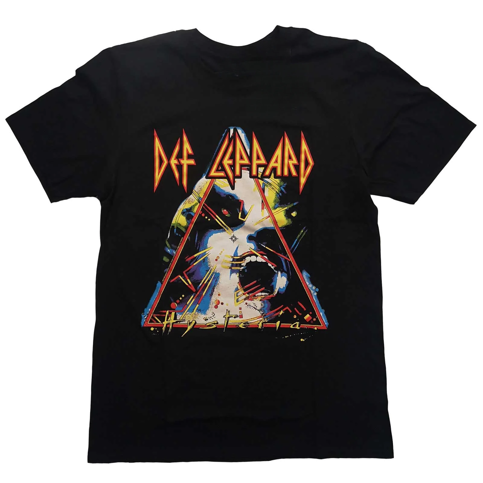 Camiseta de algodón con gráfico de Def Leppard, camiseta Unisex de manga corta de verano, camiseta de marca a la moda, camisetas Vintage informales de lujo