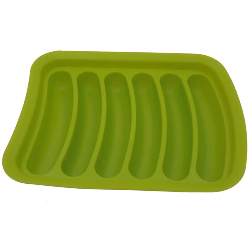 

Sausage Silicone Mold Creative DIY Random Color Easy to Material for Sausage Ham Hot Dog Decoration