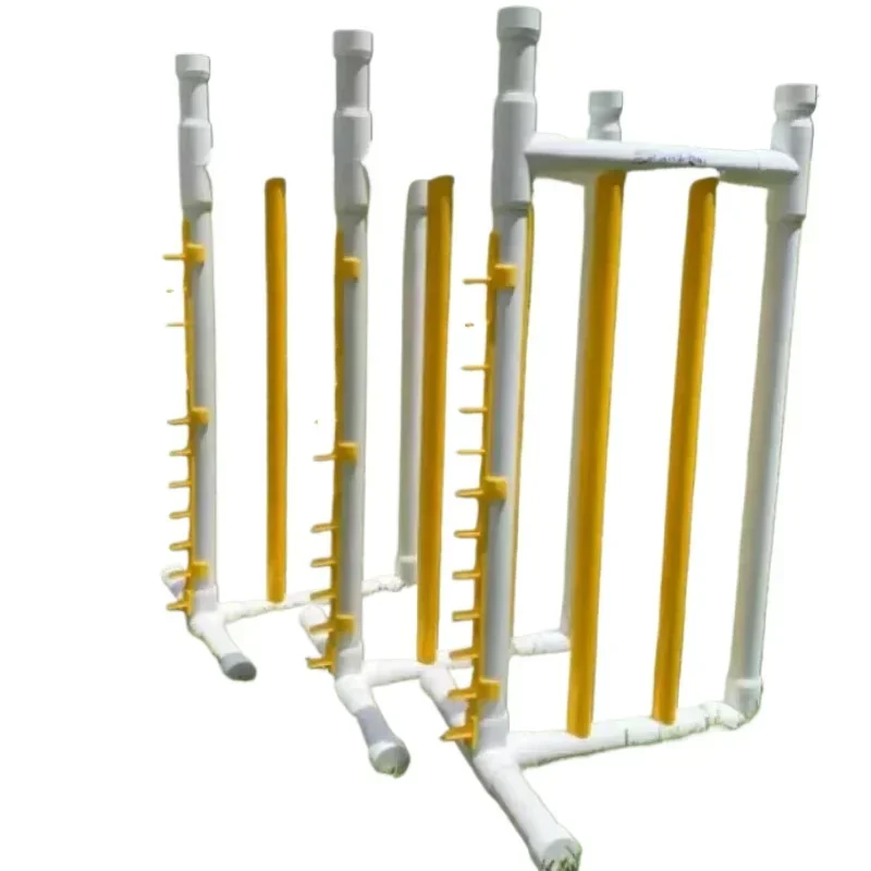 Plastic Dog Agility Training Equipment Jumping Wing Agility Hurdle Jumping Pet Training Supplies