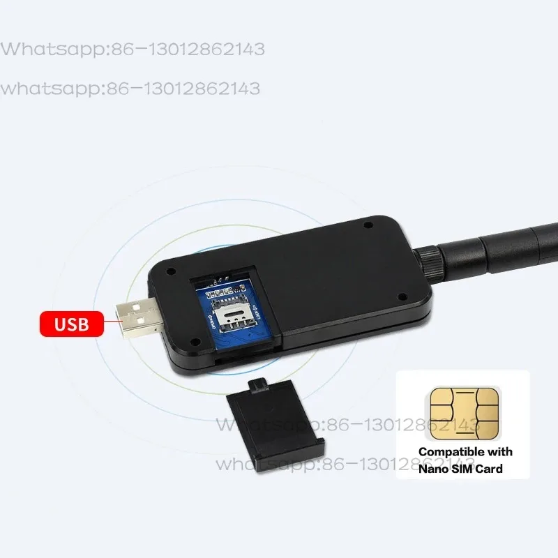 SIM7600E-H SIM7600G-H 4G LTE USB Dongle UART For Raspberry Pi PC Laptop Industrial Computer Cat4 Module