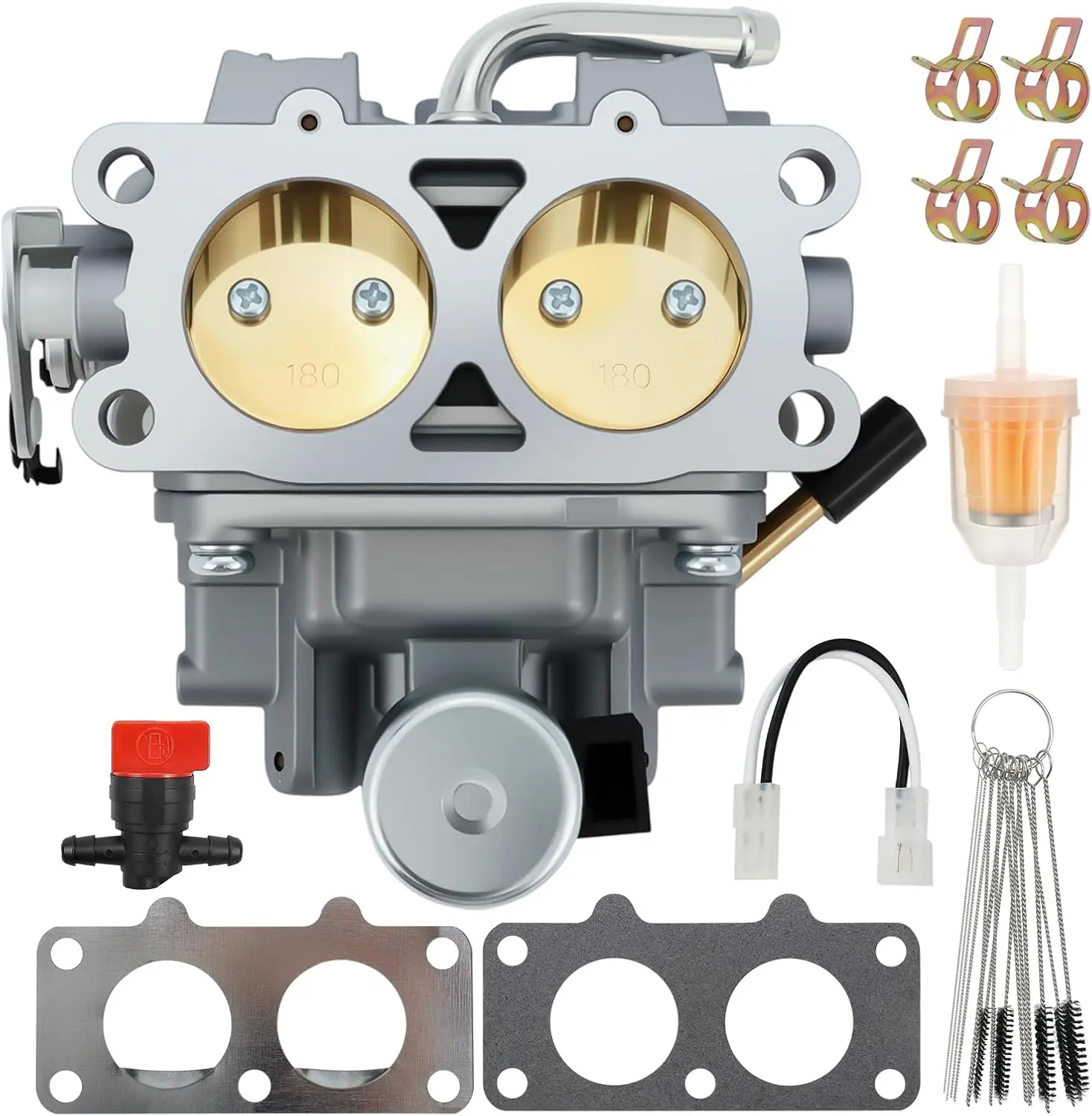 Carburetor Replacement Compatible with Briggs Stratton 611477 613477 Series Lawn Mower Engine Replace 845032 845273 844172 84209