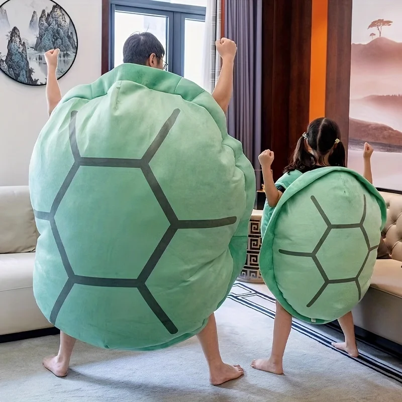 Turtle Shell Doll Wearable Pillow Artifact Sleeping Turtle Doll Clothes Plush Toy Adult Wearable Pillow Large Turtle Shell