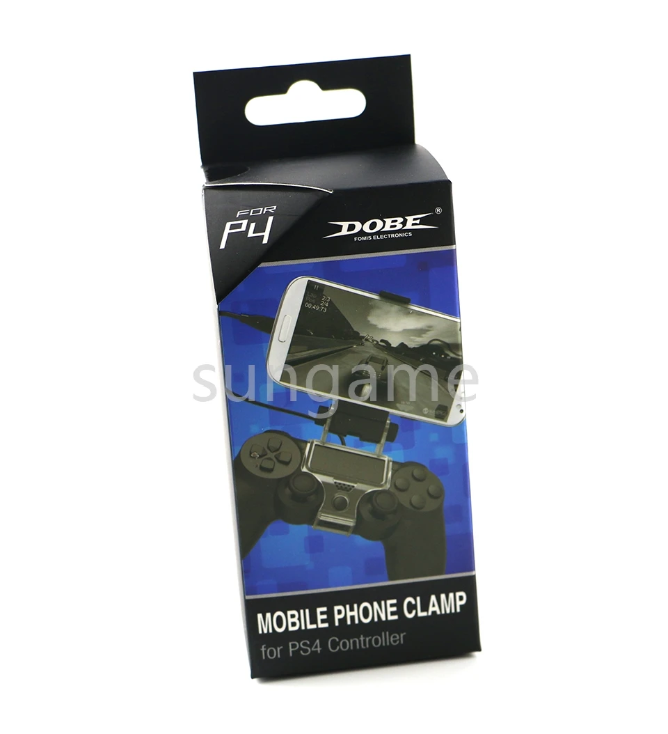 1 قطعة حامل هاتف تحكم لاسلكي قابل للتعديل غمبد خلية حامل لسوني بلاي ستيشن 4 PS4 قبضة اليد المحمول المشبك جبل