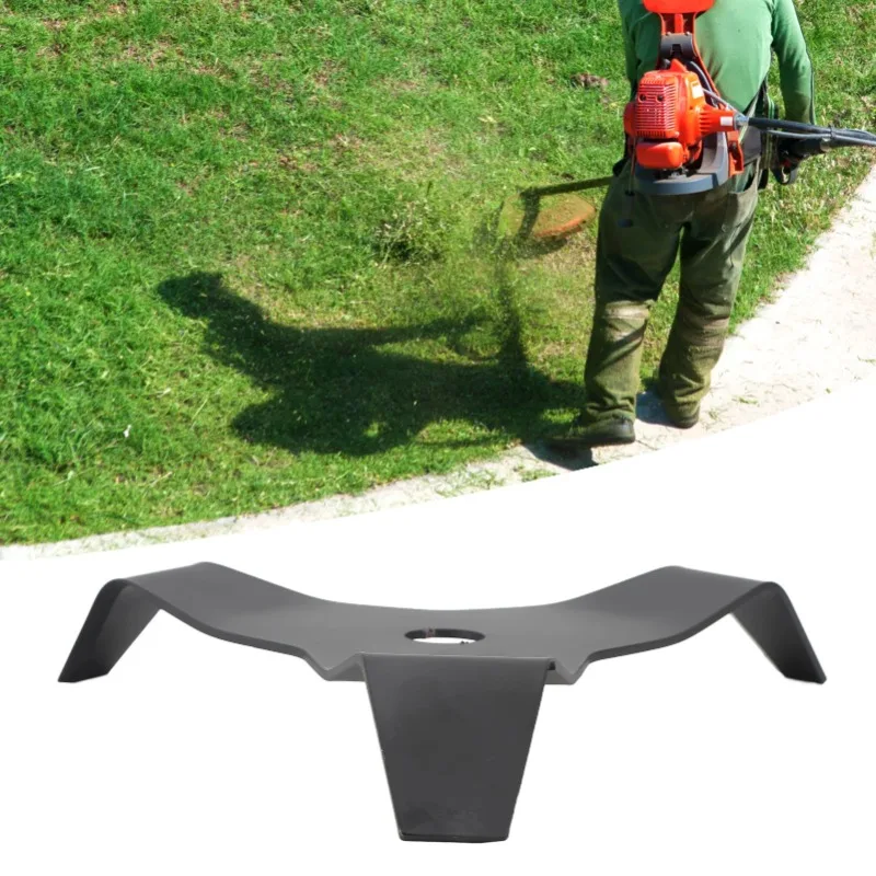 2PCS Blades 3 Teeth for Lawn Yard Garden Bush Trimm Carbon Steel Brush Cutter Blades Heavy Duty Brush Cutter Blades