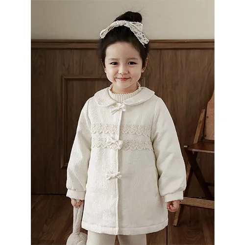 

Girls' Simple and Versatile Cotton-padded Clothes 2025 Winter New Baby Warm Cotton-padded Clothes Children's Fashion Jackets