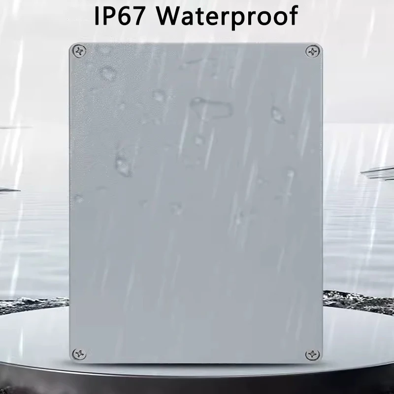 Cast aluminum waterproof junction box, outdoor industrial explosion-proof metal box, cable sealing terminal distribution box,