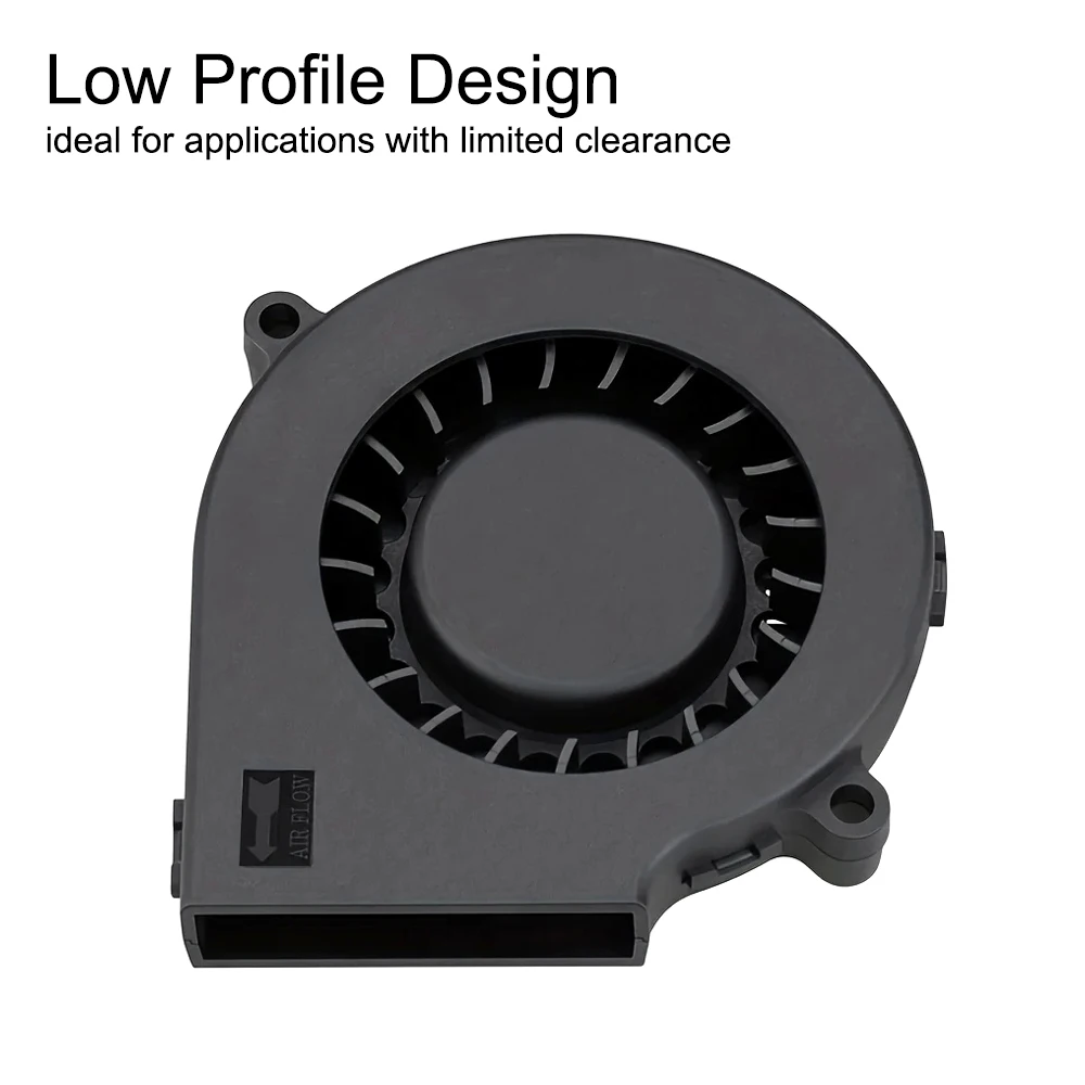 3000-3600RPM DC 5V 7515 Dual Ball Centrifuge Radial Cooler USB Computer Cooling Fan 75x15mm Brushless Turbo Blower Silent Cooler
