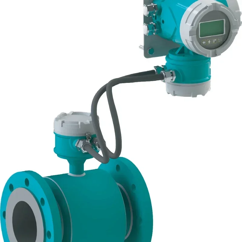 

Cross Border Electromagnetic Flow Meter Smart PTFE Corrosion Resistance Remote LCD Display IP68