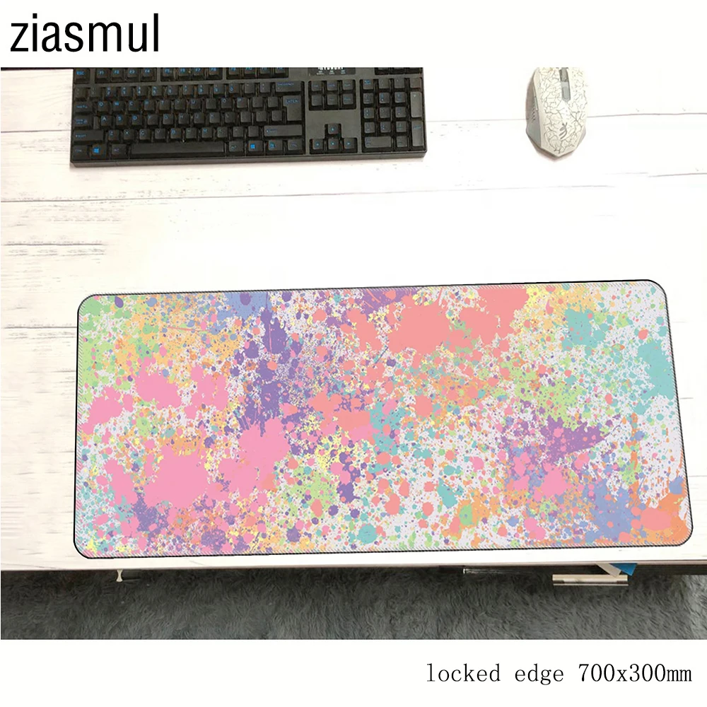Коврик для мыши Pastel Colors 700x300x2 мм, игровой коврик для мыши, милый игровой коврик для мыши, геймерский компьютерный стол, коврик для ПК, коврик для мыши для ноутбука