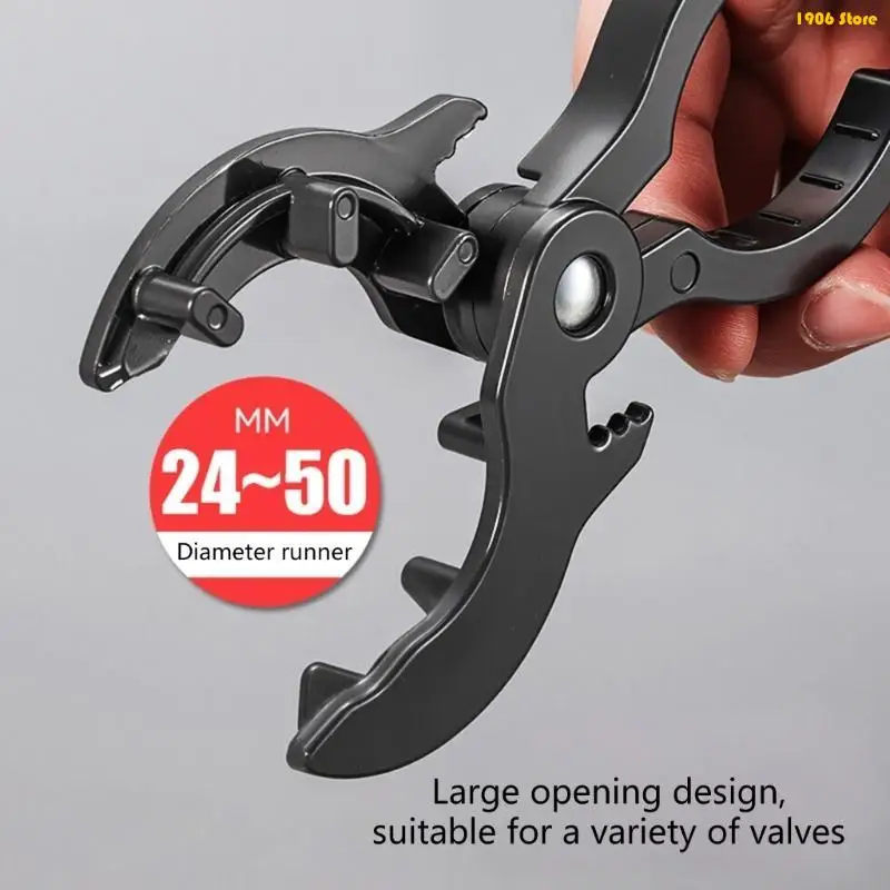 U1JB Professional Gas Wrench Antiskid Adjustable Can Cylinder Pressure Reducing Valves Spanner Gas Cylinder Wrench Liquefied