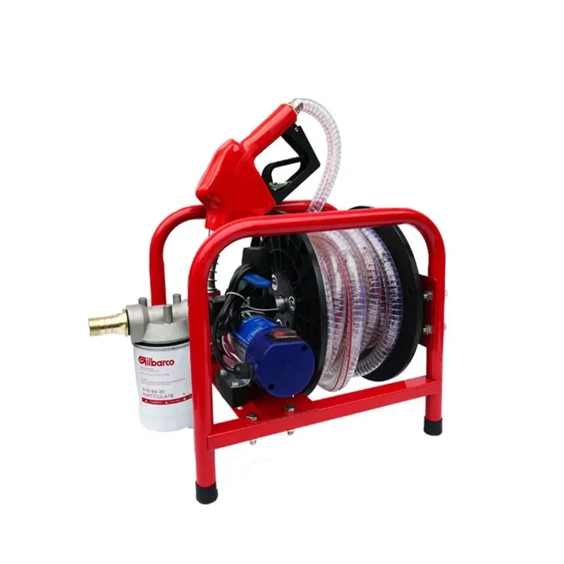 Vehicle-mounted small fuel dispenser 12V/24V/220V large flow diesel electric pump automatic electronic metering Oil pump