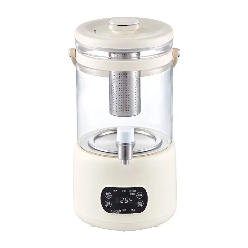 3L Large Capacity High Borosilicate Glass Digital Multi-Temperature Control Automatic Stop Energy-Saving Home Health Kettle