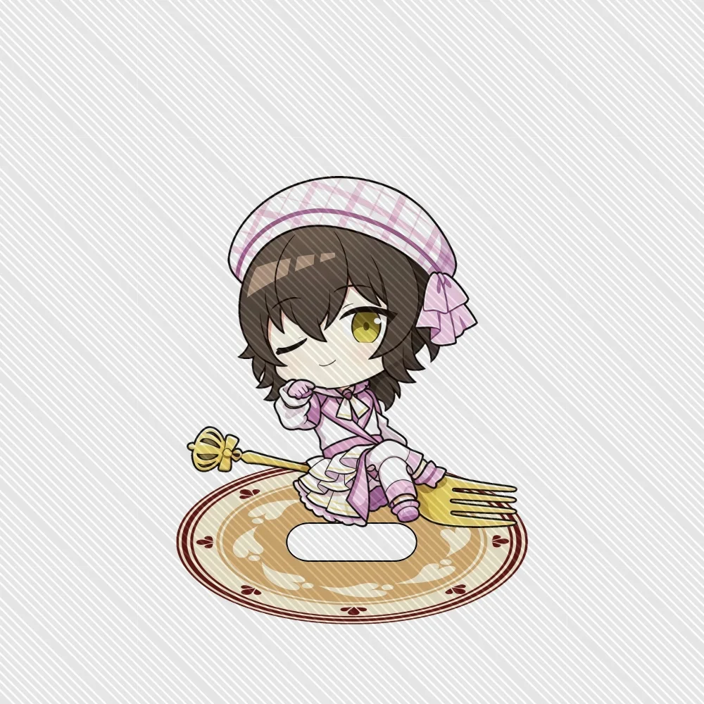 10cm Anime KING OF PRISM Acrylic Keychain Stand Model Cosplay Characters Ornament Accessories Goods Collection Gifts