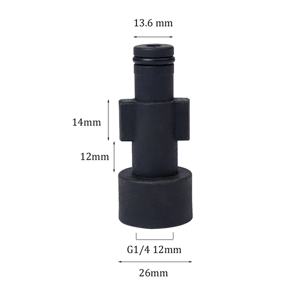 High Pressure Water Gun Connector 1/4 Adapter For Karcher For Nilfisk Snow Foam Lance Nozzle Soap Gun Car Washer Accessories