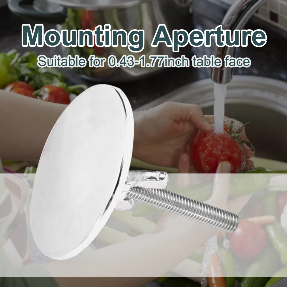 Pelindung lubang keran, 1 buah penutup lubang keran 2.3x2 inci Zinc Alloy dapur lubang keran lubang sabun Dispenser lubang dekorasi penutup