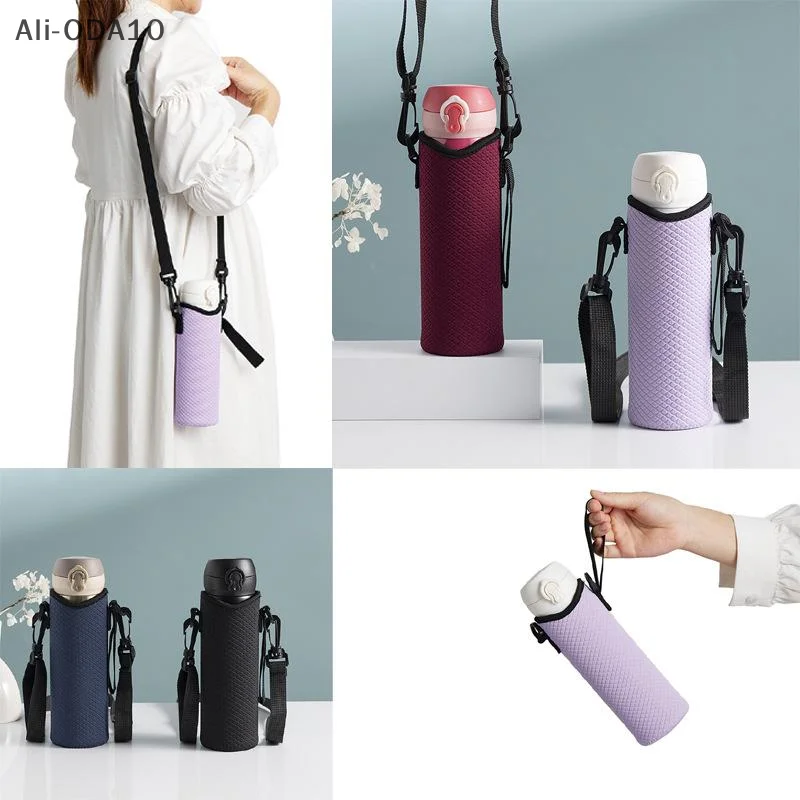 

Portable Water Bottle Cover Insulated Bag Portable With Strap Water Bottle Case Cup Sleeve Vacuum Cup Sleeve Camping Accessories