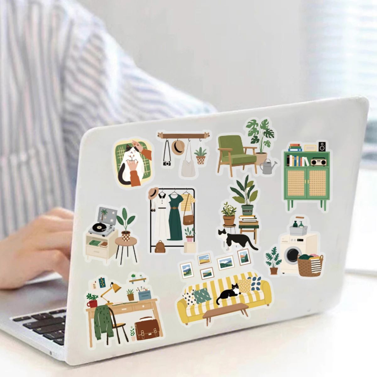 30 قطعة من الملصقات العائلية الممتعة للأطفال والكبار، مثالية لأجهزة الكمبيوتر المحمولة وحقائب اليد وصناديق الهدايا وحافظات الهواتف وديكور المنزل وهدايا عيد الميلاد