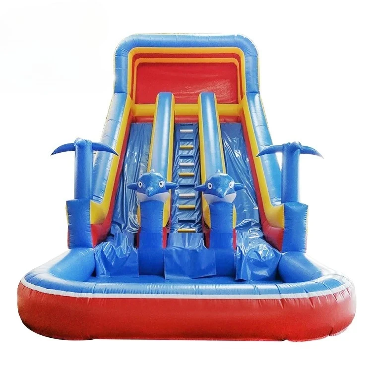 2025Entertainment Rainbow Children's Inflatable Castle Bounce, Jumping Children's Park