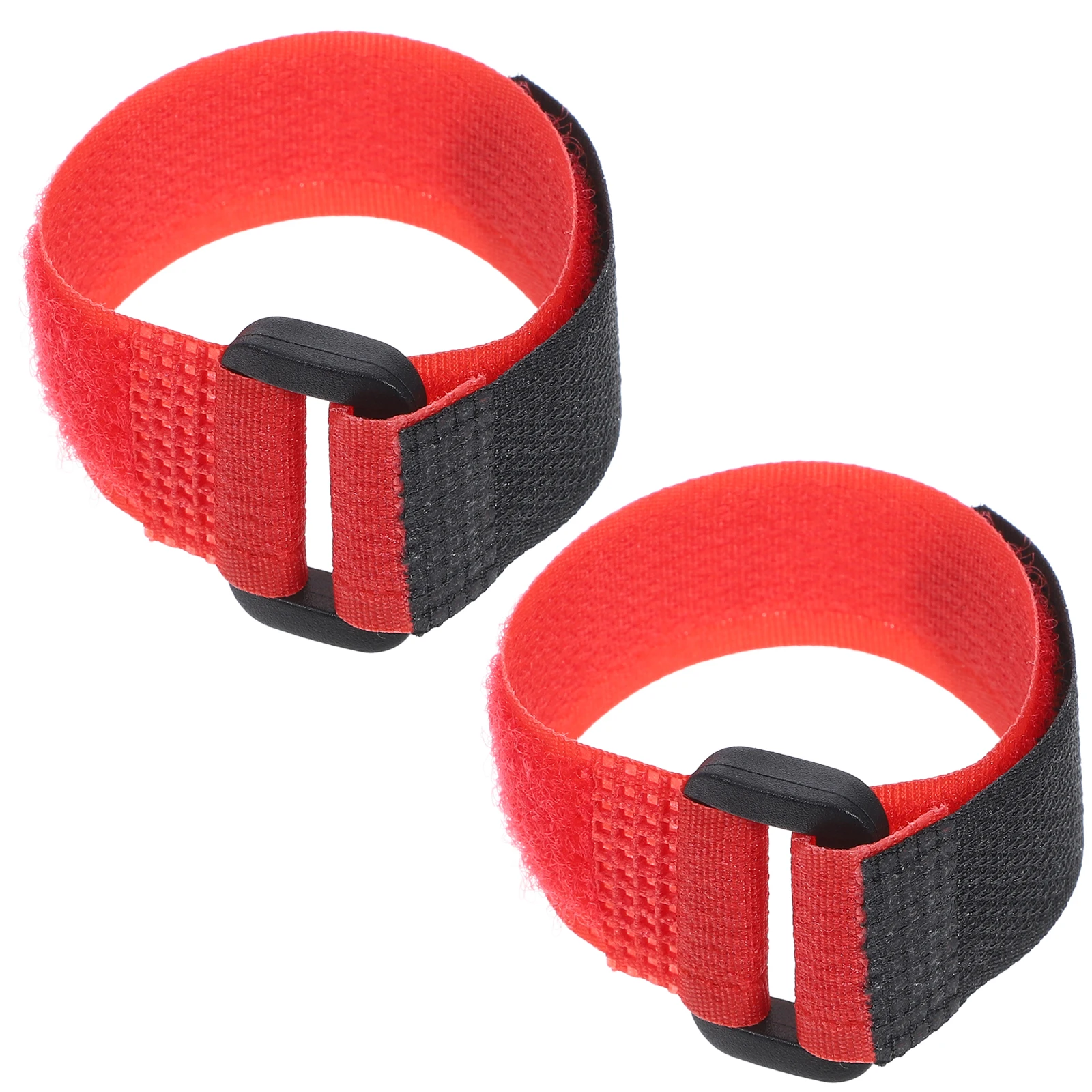 

2pcs Anti-Hook Rooster Neck Collar Vibrant Red Durable Nylon Adjustable Chicken Collar No-Crowing Solution for for Roosters