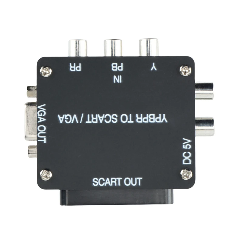 YUV To RGBS YPBPR To SCART YPBPR To VGA Component Converter Game Console, RGBS To Color Difference Component Parts