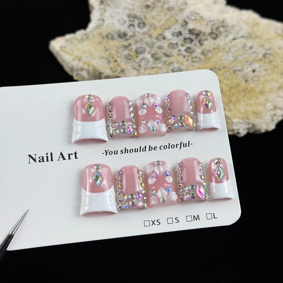 10 sztuk wysokiej jakości sztu – Nail Art Fake recenzja i cena