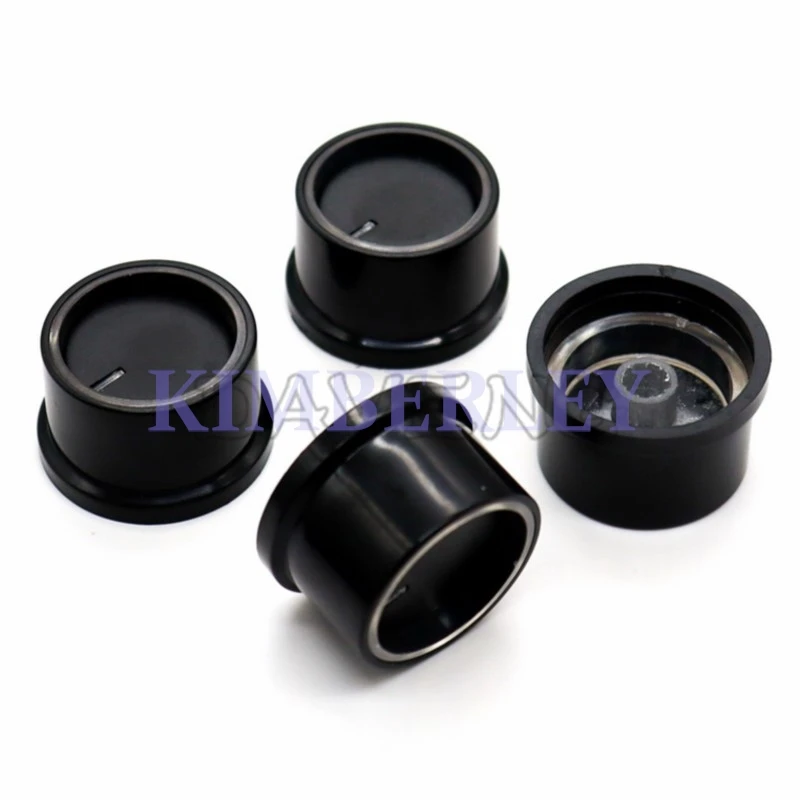 3 Piece Transparent Knob Cap 30 X 18MM Plastic Knob Cap Potentiometer Knob Audio Power Amplifier Adjustment Knob Cap