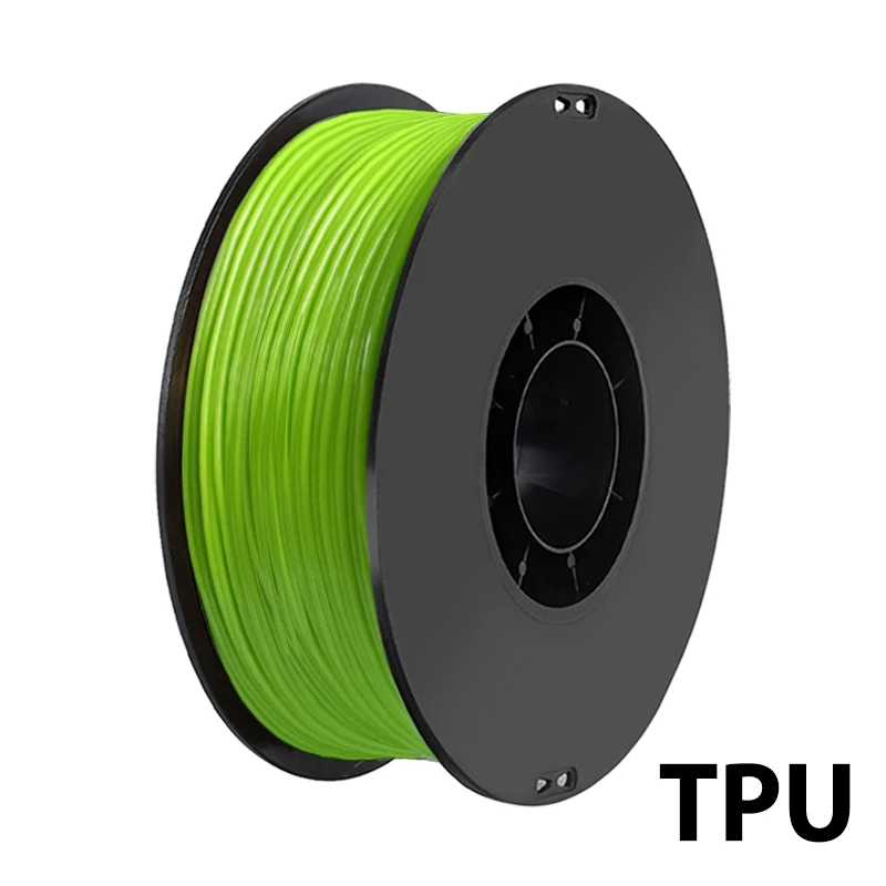 1.75 مللي متر طابعة ثلاثية الأبعاد خيوط مرنة بولي يوريثان لون البشرة أسود مطاط مرن مادة مطاطية لفة فليكس فراغ التعبئة والتغليف 200 جرام 500 جرام