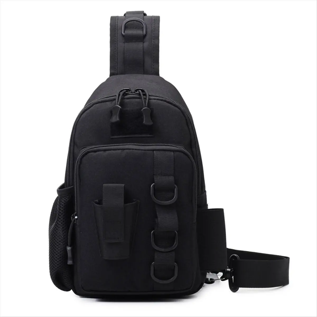 

Fishing Lure Chest Bag with Rod Holders Waist Bag Molle Bait Storage Rucksack Outdoor Hiking Storage Fanny Pack [cilae-17R]