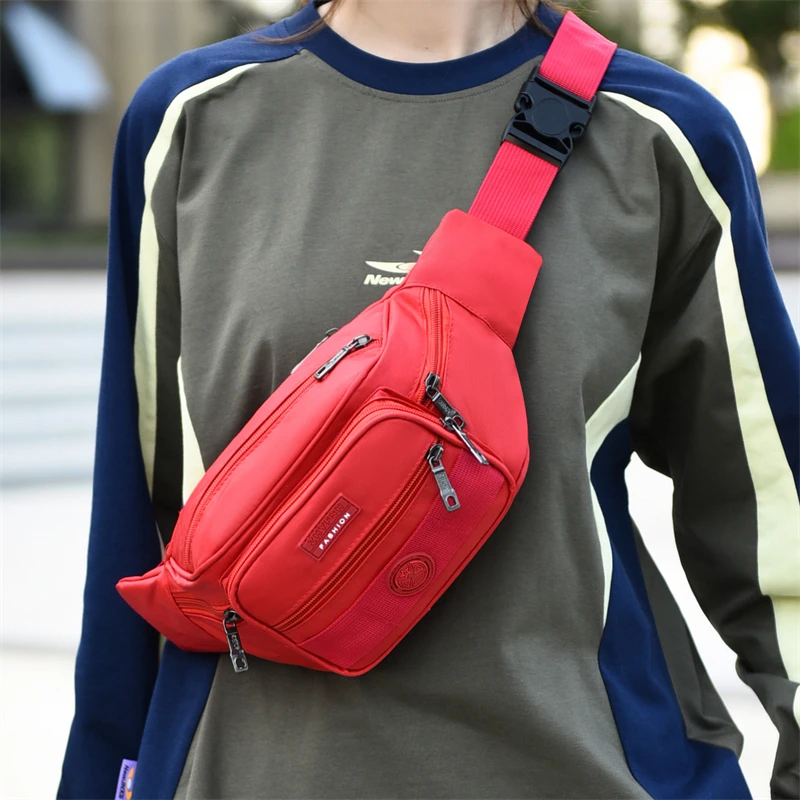 Unisex Multifunktionale Hüfttasche Große Kapazität Wasserdicht Oxford Business Pack Trendige Umhängetasche Brusttasche für Reisen Arbeit – Detail 3